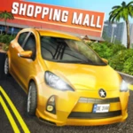 shopping mall car driving android application logo